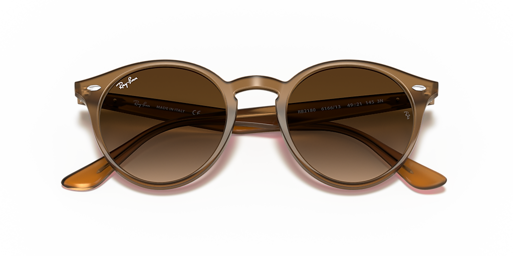 Ray-Ban RB2180 M (49 - 21) with Brown lenses and Beige frame