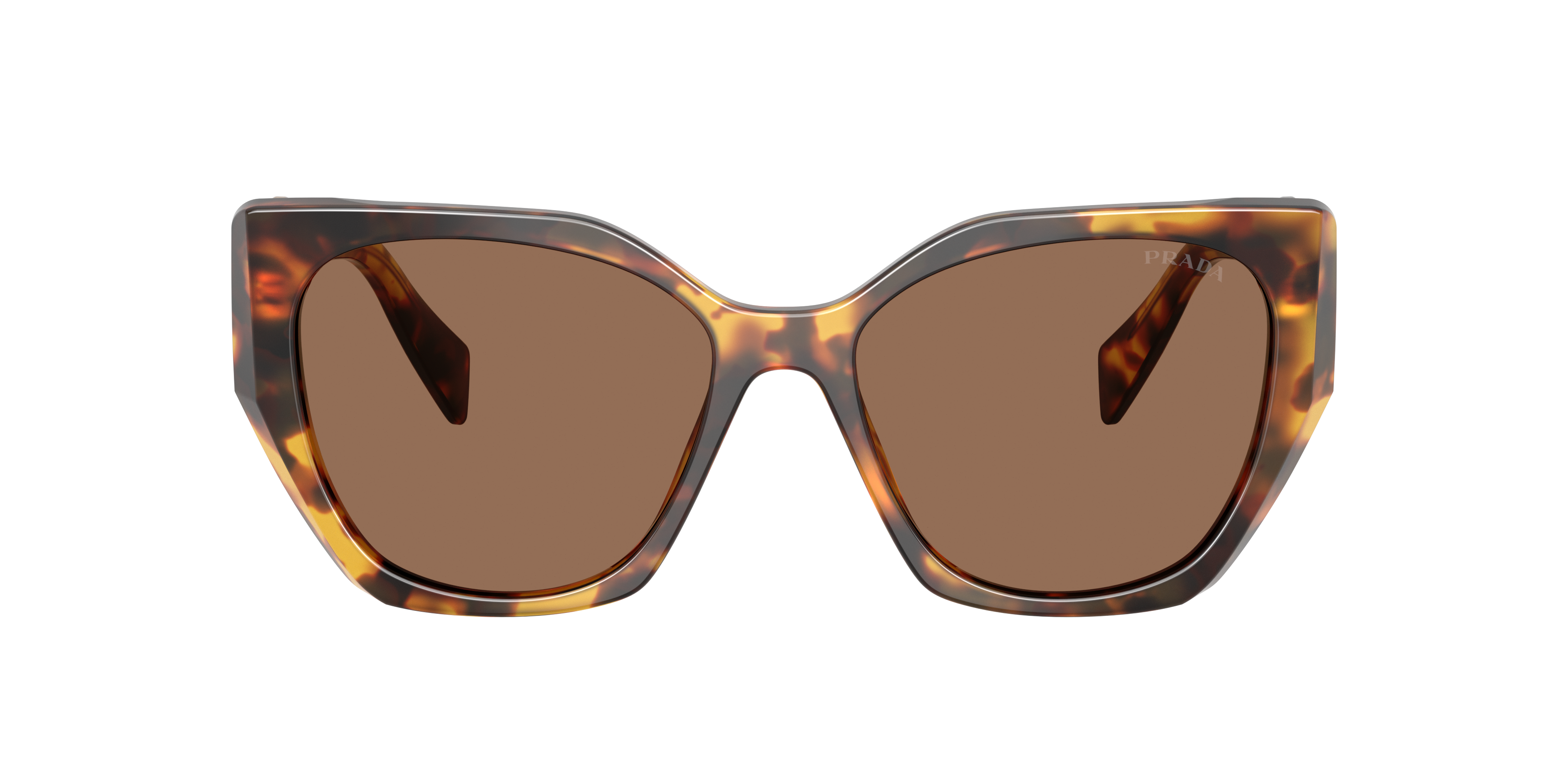 Prada Woman Sunglass Pr 19zs In Brown