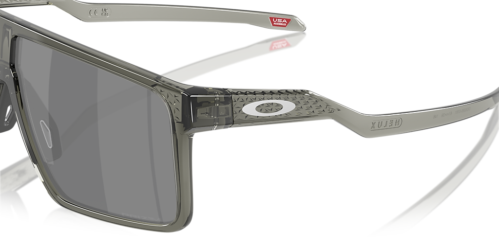 Oakley OO9285 Helux M (61 - 09) with Black lenses and Grey frame