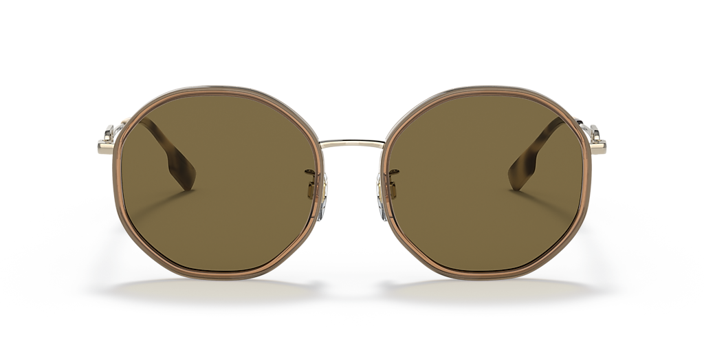 Burberry BE3127D XXL (57 - 19) with Brown lenses and Brown