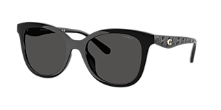 Coach HC8323U C6185 L (56 - 17) with Grey lenses and Black