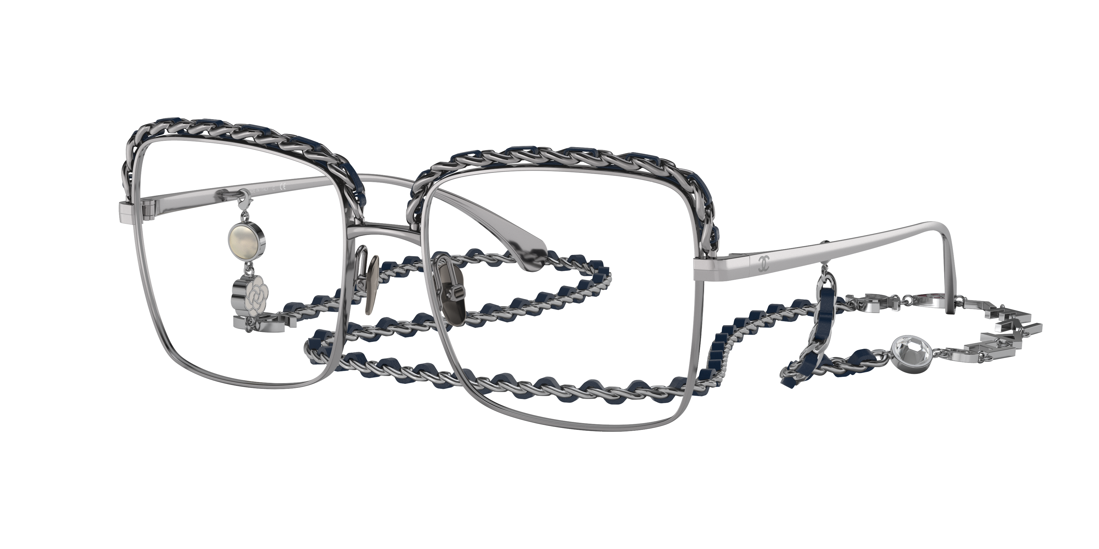 Chanel Woman Sunglass CH2206Q -  Frame color: Gunmetal, Lens color: Demo Lens