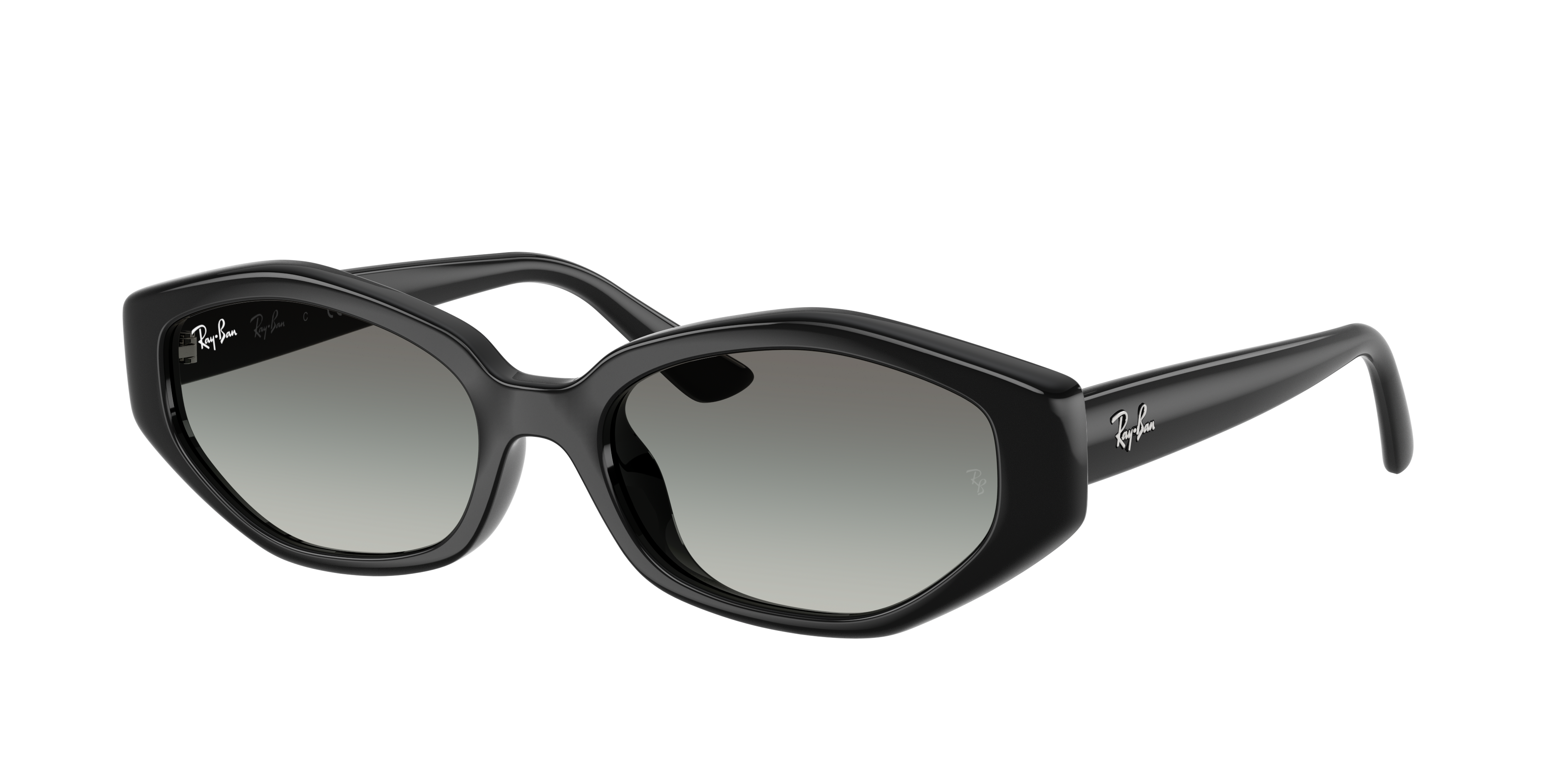 Ray-Ban RB4473D L (56 - 18) with Grey lenses and Black frame