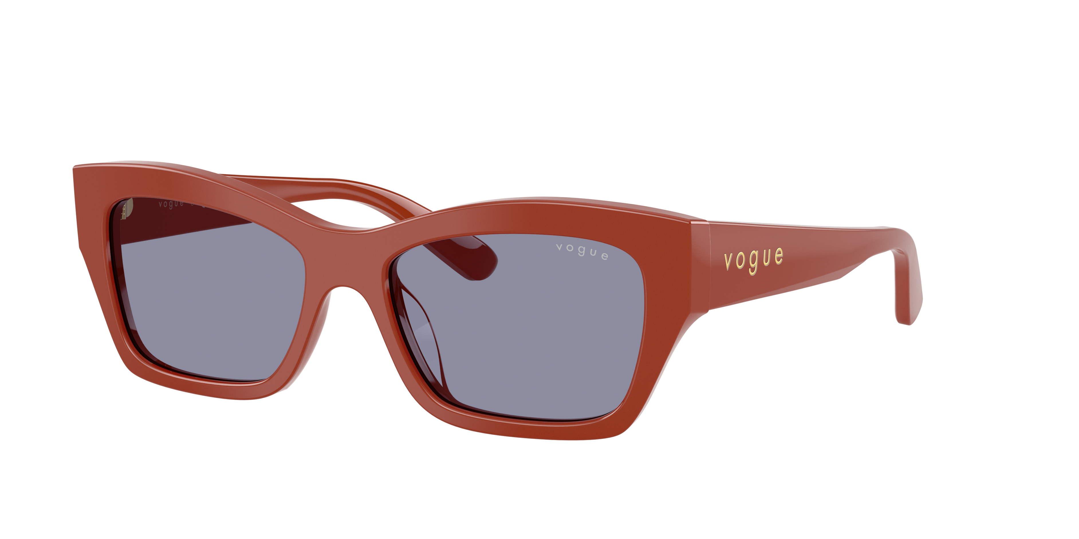 Vogue Eyewear Woman Sunglass VO5658SU -  Frame color: Full Brick, Lens color: Grey Lavender