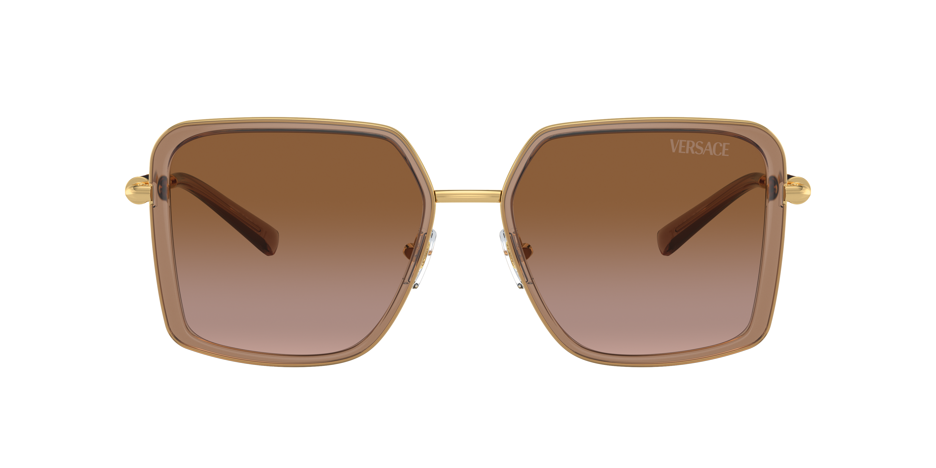 Versace VE2261 XXL (56 - 18) with Brown lenses and Brown frame