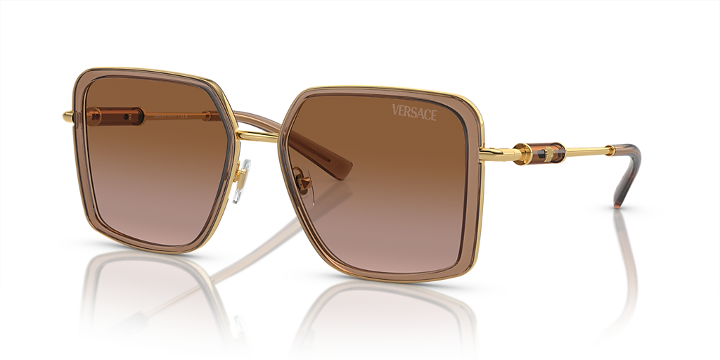 Versace VE2261 XXL (56 - 18) with Brown lenses and Brown frame