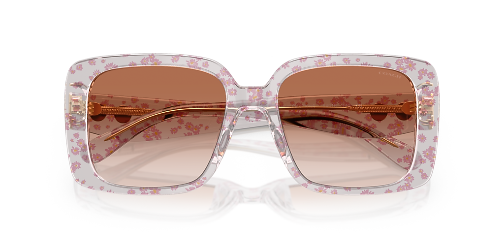 Coach CAD54 M (54 - 18) with Pink lenses and Pink frame  display picture 2