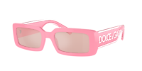 Dolce&Gabbana DG6187 M (53 - 20) with Pink lenses and Pink