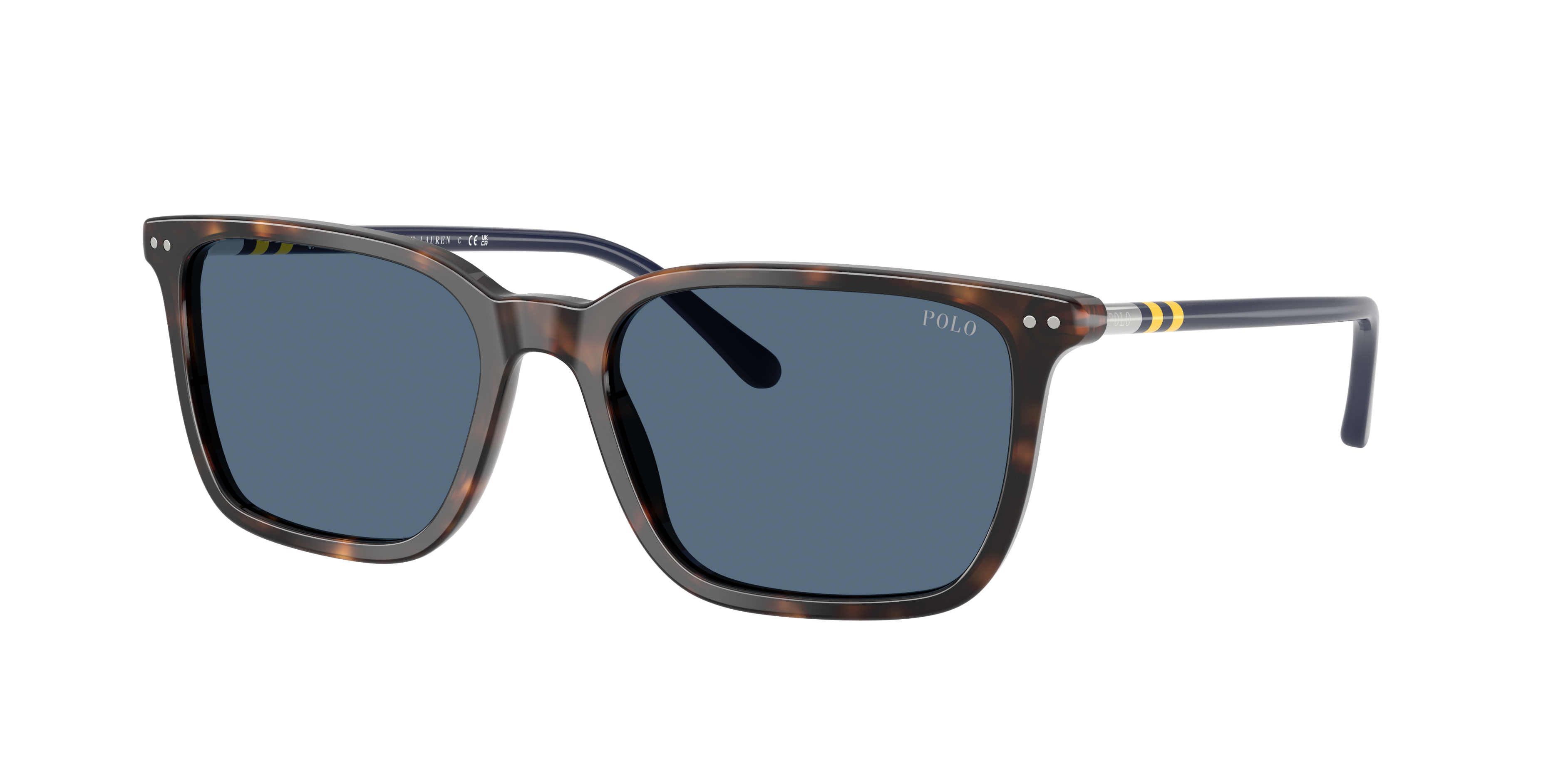 Polo Ralph Lauren Man Sunglass PH4226 -  Frame color: Shiny Havana, Lens color: Dark Blue
