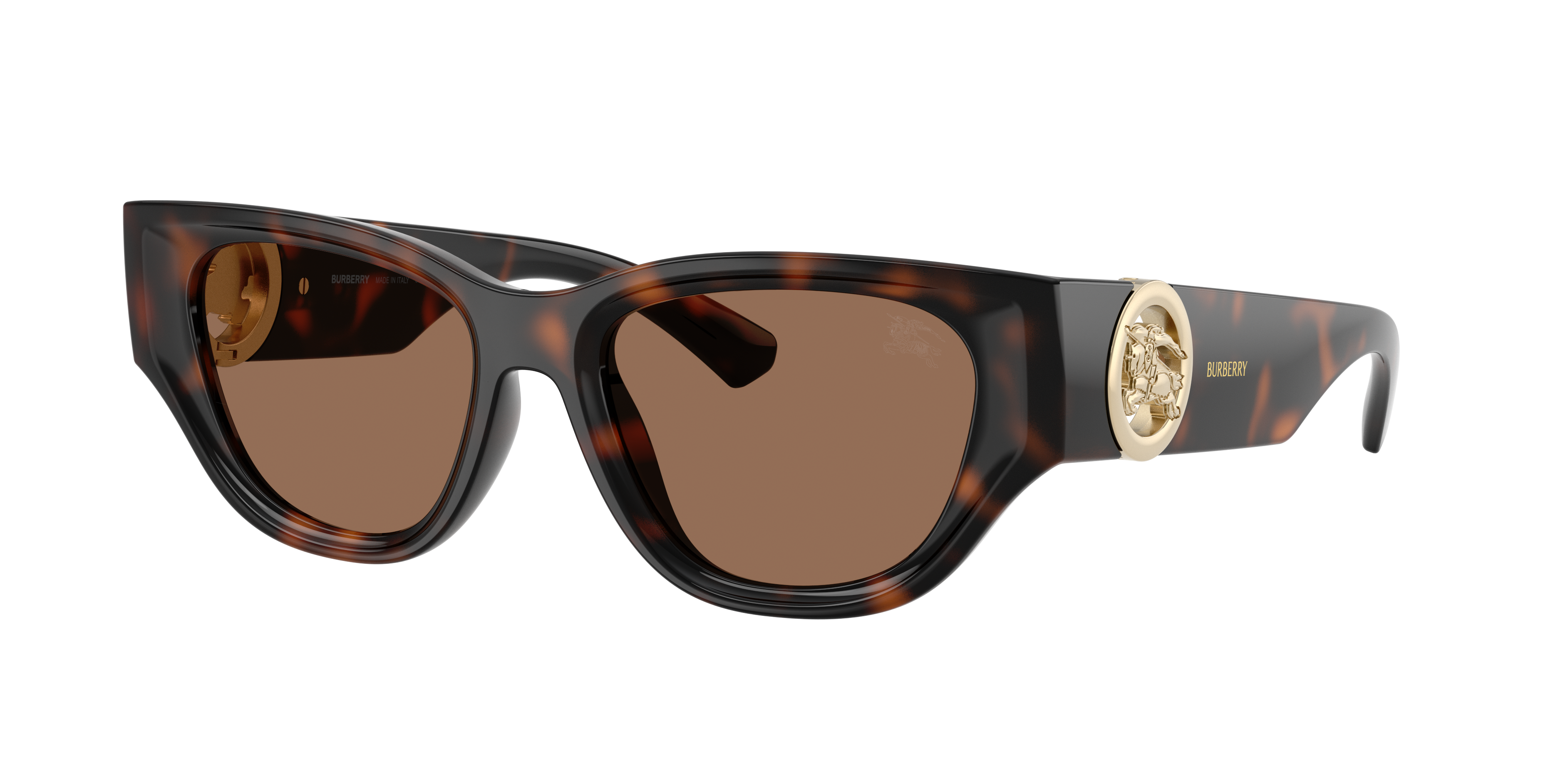 Burberry Woman Sunglass BE4467U -  Frame color: Dark Havana, Lens color: Dark Brown