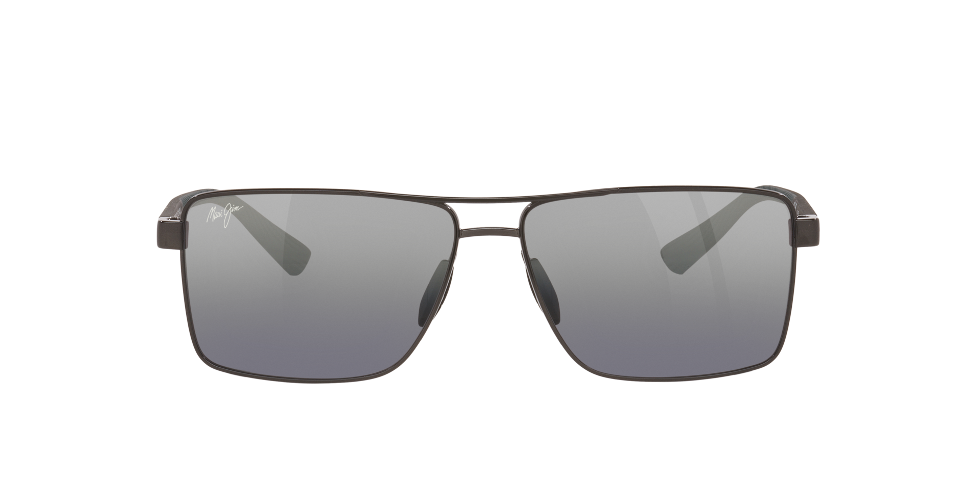 Maui Jim Piha L (60 - 14) with Silver lenses and Black frame  display picture 1