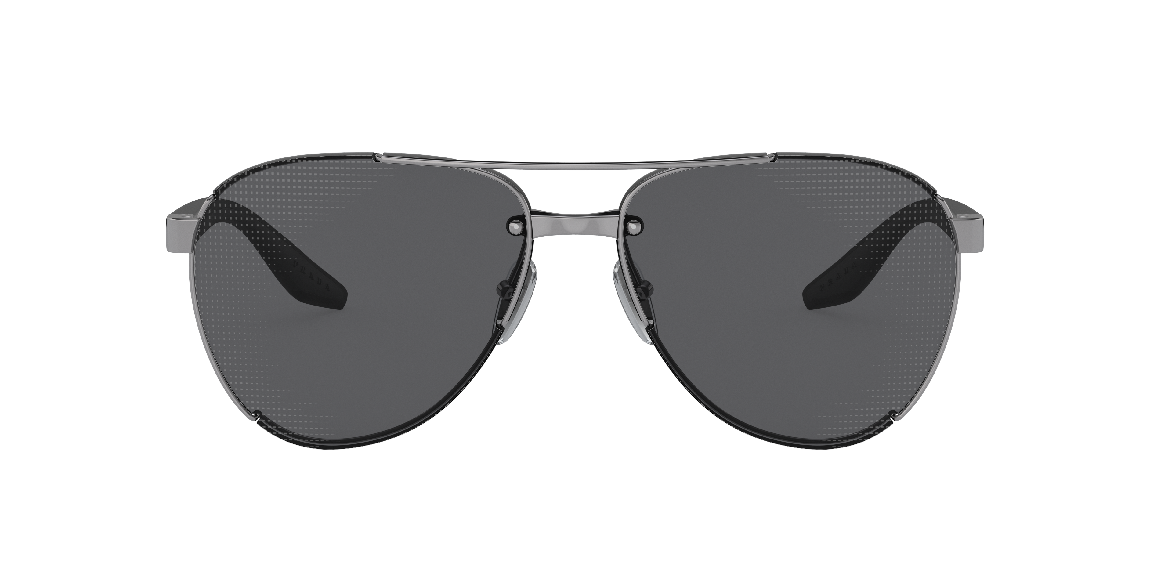 PRADA ブラック系 スポーツサングラス グレーレンズ Prada Linea Rossa PS 51YS XL (61 - 14) with Grey lenses and Black
