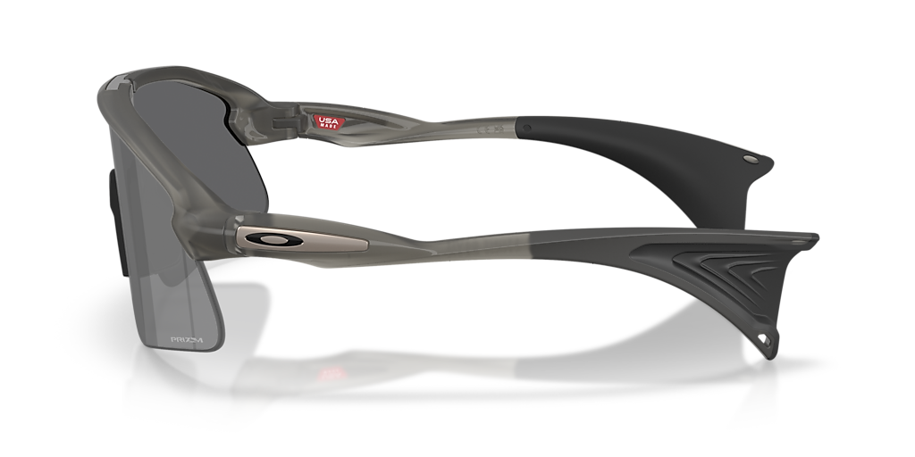 OAKLEY OO9517 Stunt Devil Grey Smoke - Unisex Sunglasses, Prizm Black Lens
