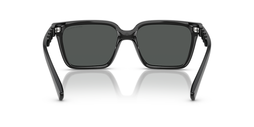 ARMANI EXCHANGE AX4147S Shiny Transparent Grey - Men Sunglasses, Dark Grey Lens