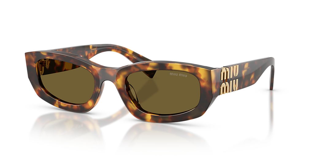 Miu Miu MU B04S L (53 - 22) with Brown lenses and Tortoise frame