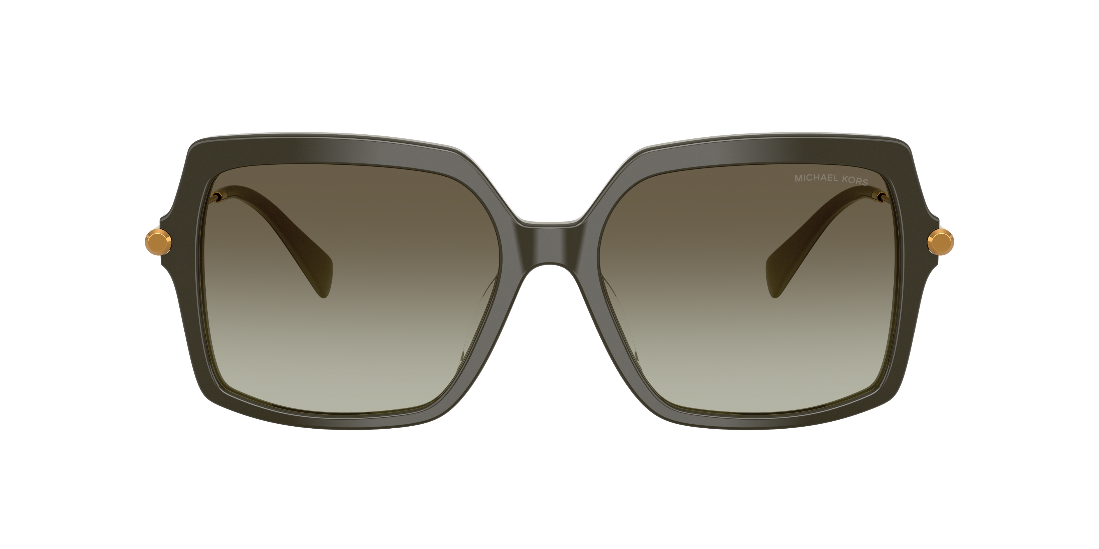 Michael Kors Woman Sunglass Mk2247u Quogue In Olive Gradient