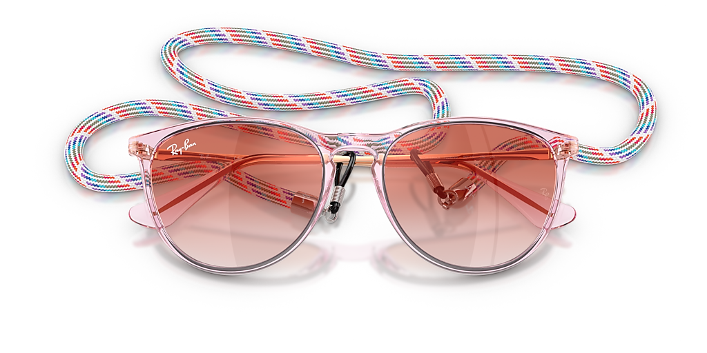 Ray-Ban RB9060S Erika Kids Summer Capsule M (50 - 15) with Red