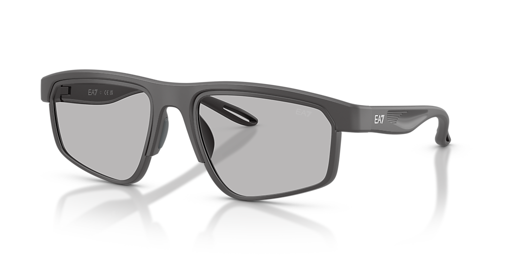 EA7 Q74003 XXL (57 - 20) with Silver lenses and Grey frame