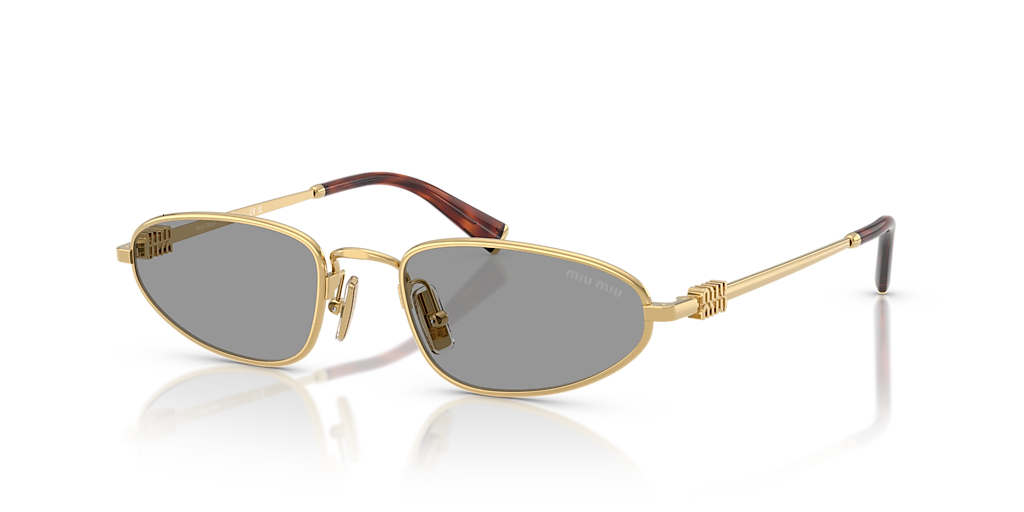Miu Miu MU 52YS L (54 - 21) with Pink lenses and Gold frame