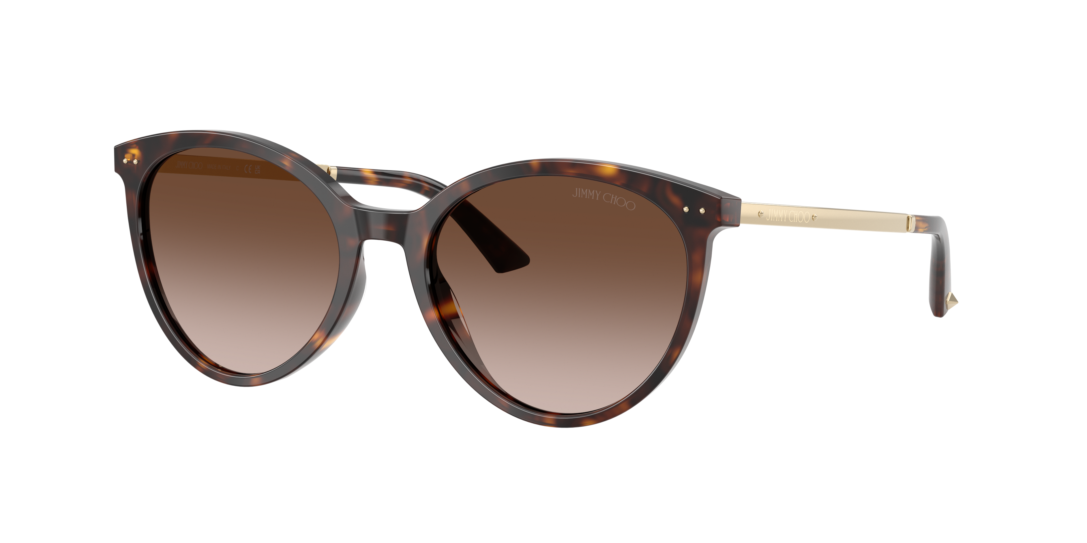Jimmy Choo Woman Sunglass JC5060 -  Frame color: Havana, Lens color: Gradient Brown