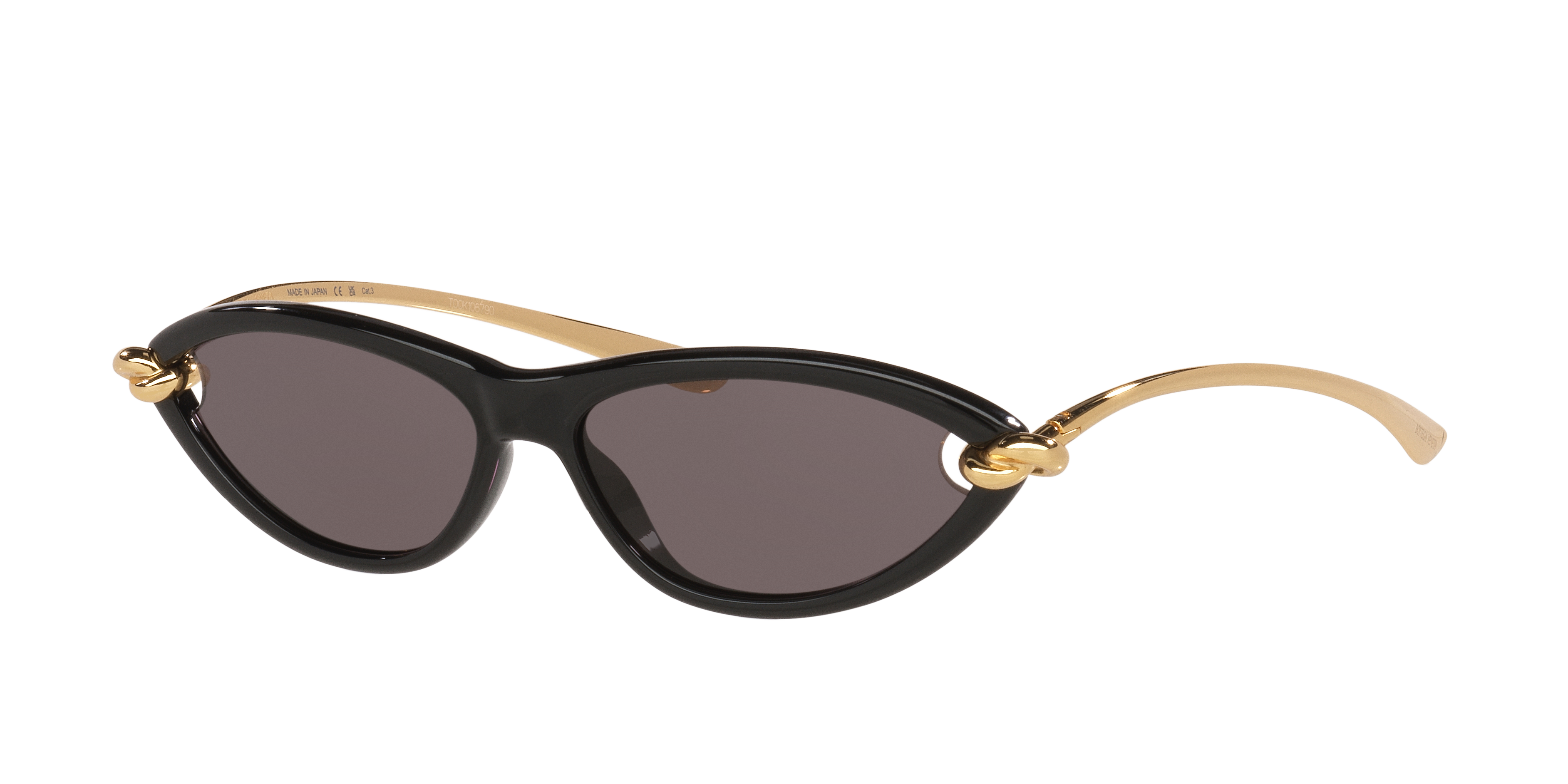 Bottega Veneta Woman Sunglass BV1390S -  Frame color: Black, Lens color: Grey