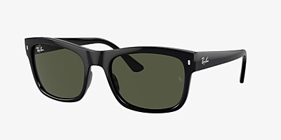 Ray-Ban RB4428 56 Green & Black Sunglasses | Sunglass Hut United 