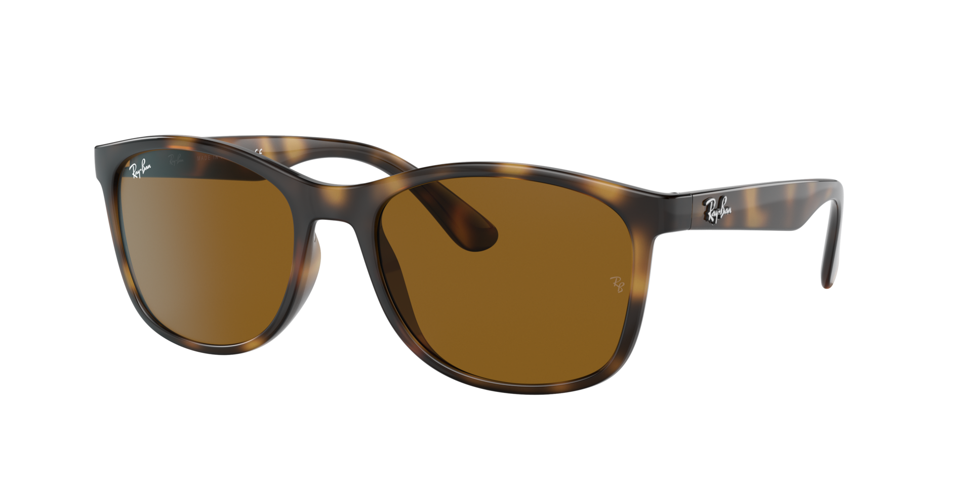 Ray-Ban Unisex Sunglass RB4374 -  Frame color: Havana, Lens color: Brown