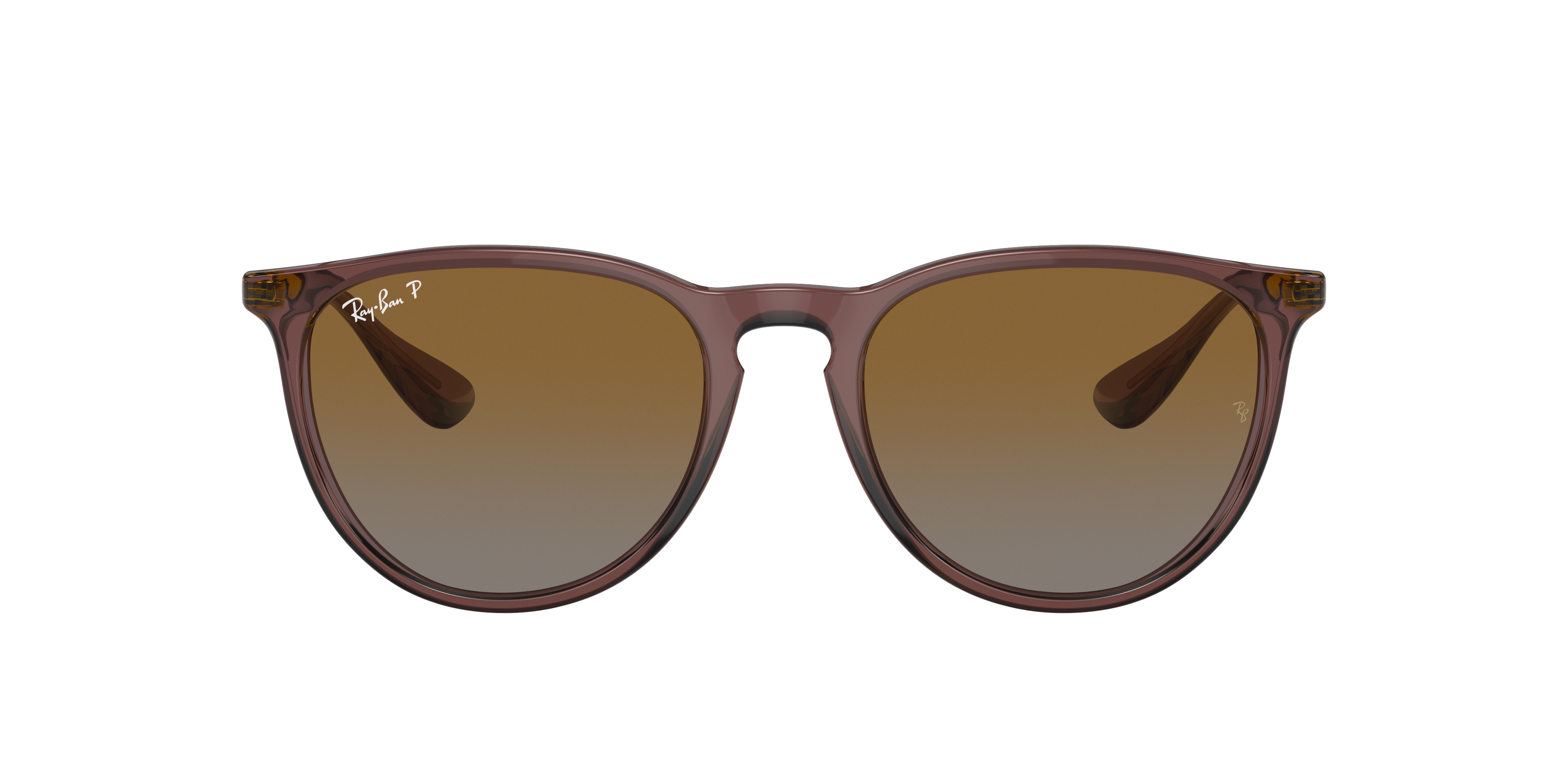 Ray-Ban Erika Classic M (54 - 18) with Brown lenses and Brown