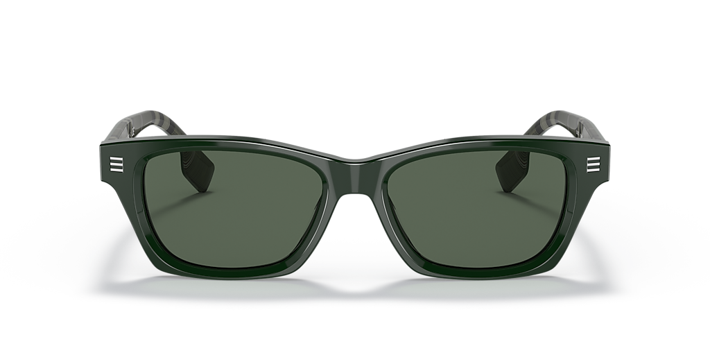 Burberry BE4357 Kennedy L (53 - 17) with Green lenses and