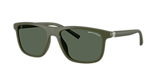 Armani Exchange AX4154SU L (56 - 19) with Green lenses and Black