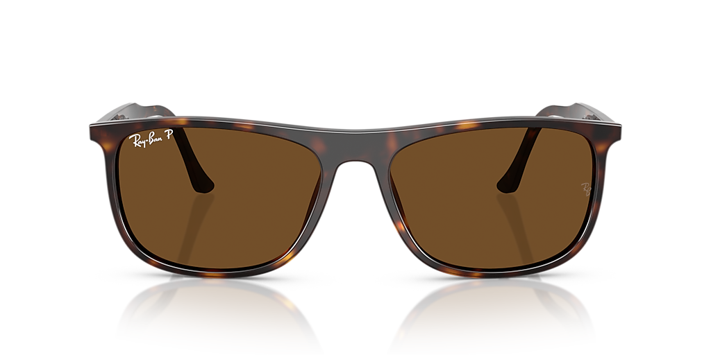 Ray-Ban RB2216 XL (58 - 18) with Brown lenses and Tortoise frame