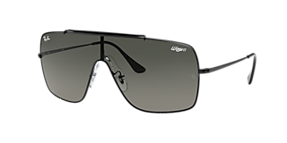 Ray-Ban RB4430 Zena S (49 - 22) with Blue lenses and Black frame