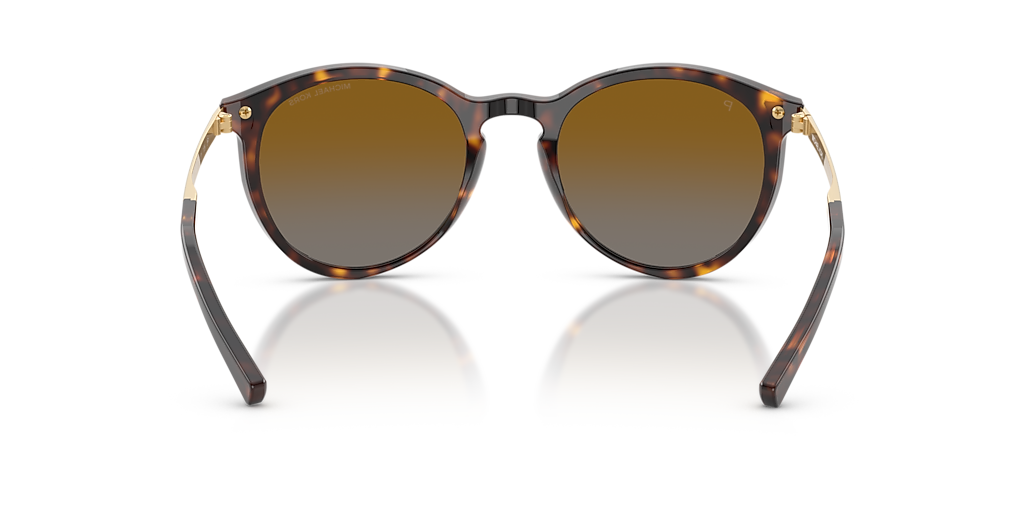 Michael Kors アトリアナIIIラウントフレムサンクラス Michael Kors MK2023 Adrianna III L (53 - 21) with Brown