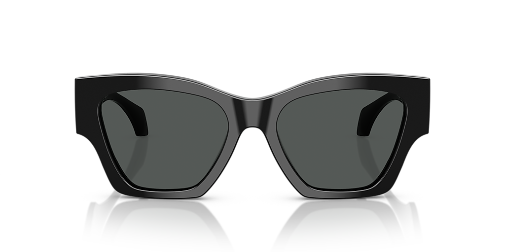 VERSACE VE4492U Black - Women Luxury Sunglasses, Dark Grey Lens