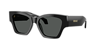 NWT Versace Black Cat-Eye Sunglasses VE4492U 53mm With Case 0VE4492U__GB1_87__P21__shad__f  main image 4