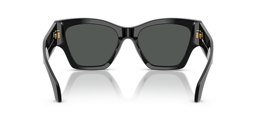 VERSACE VE4492U Black - Women Luxury Sunglasses, Dark Grey Lens