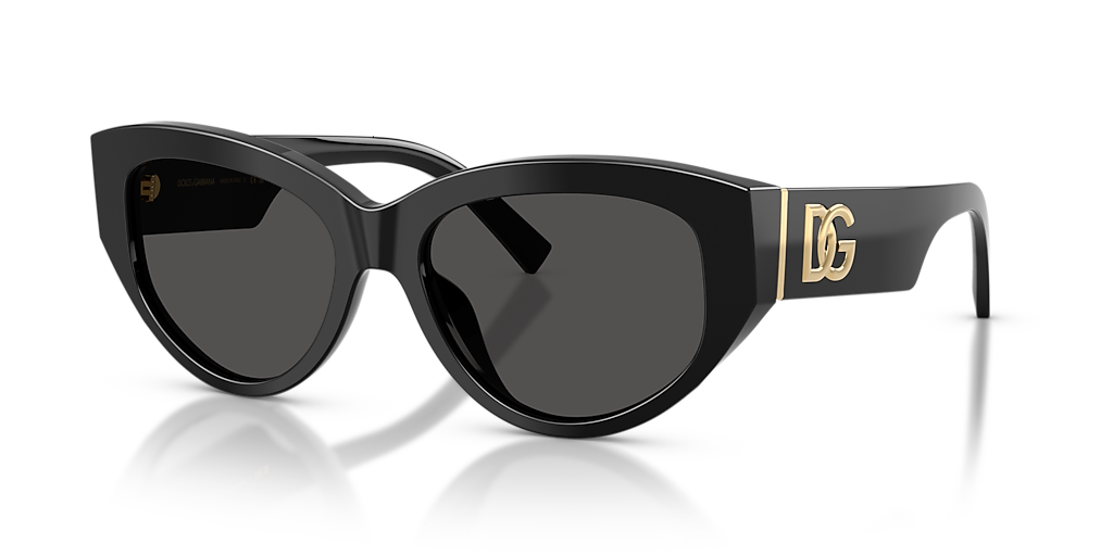 Dolce&Gabbana DG4514 L (55 - 17) with Grey lenses and Black frame