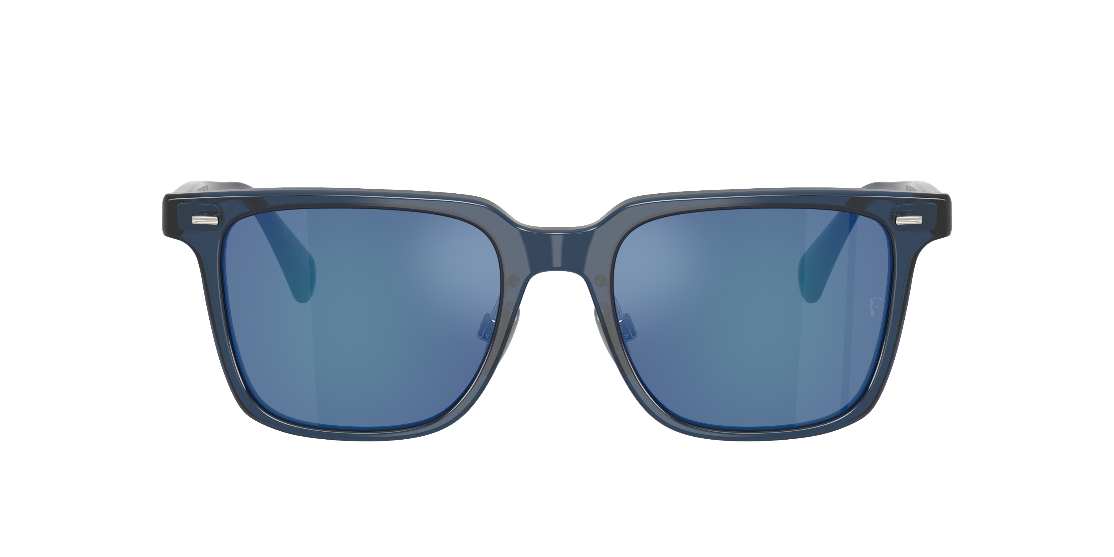 Oliver Peoples Man Sunglass Ov5592s Mr. Federer Ii In Marine Mirror