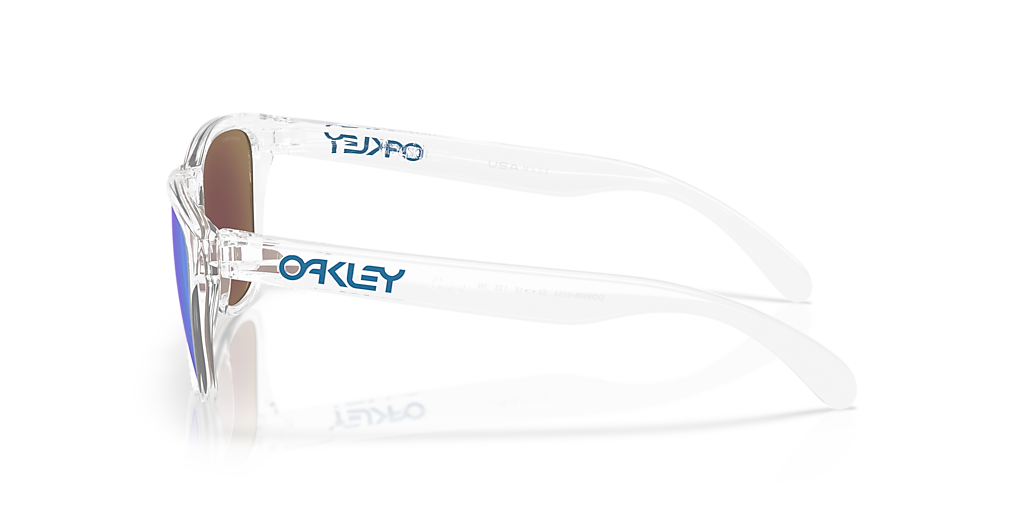 Oakley Frogskins™ S S (53 - 16) with Blue lenses and Transparent