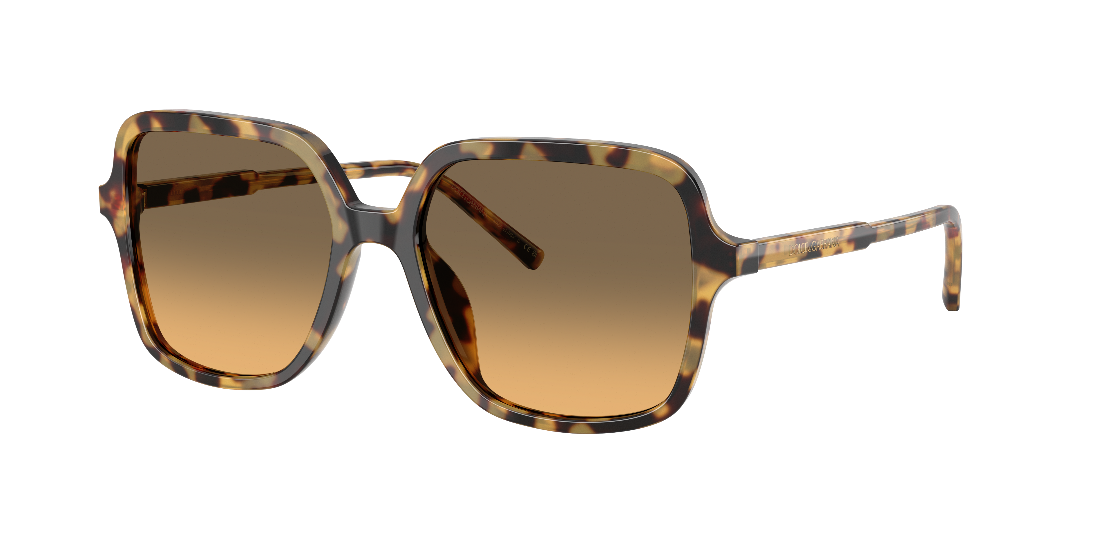 Dolce&Gabbana DG4539 L (55 - 17) with Yellow lenses and Tortoise