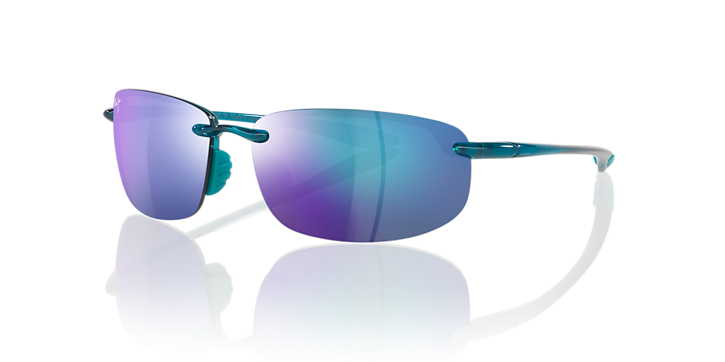 Maui Jim Hookipa XXL (64 17) with Blue lenses and Blue frame