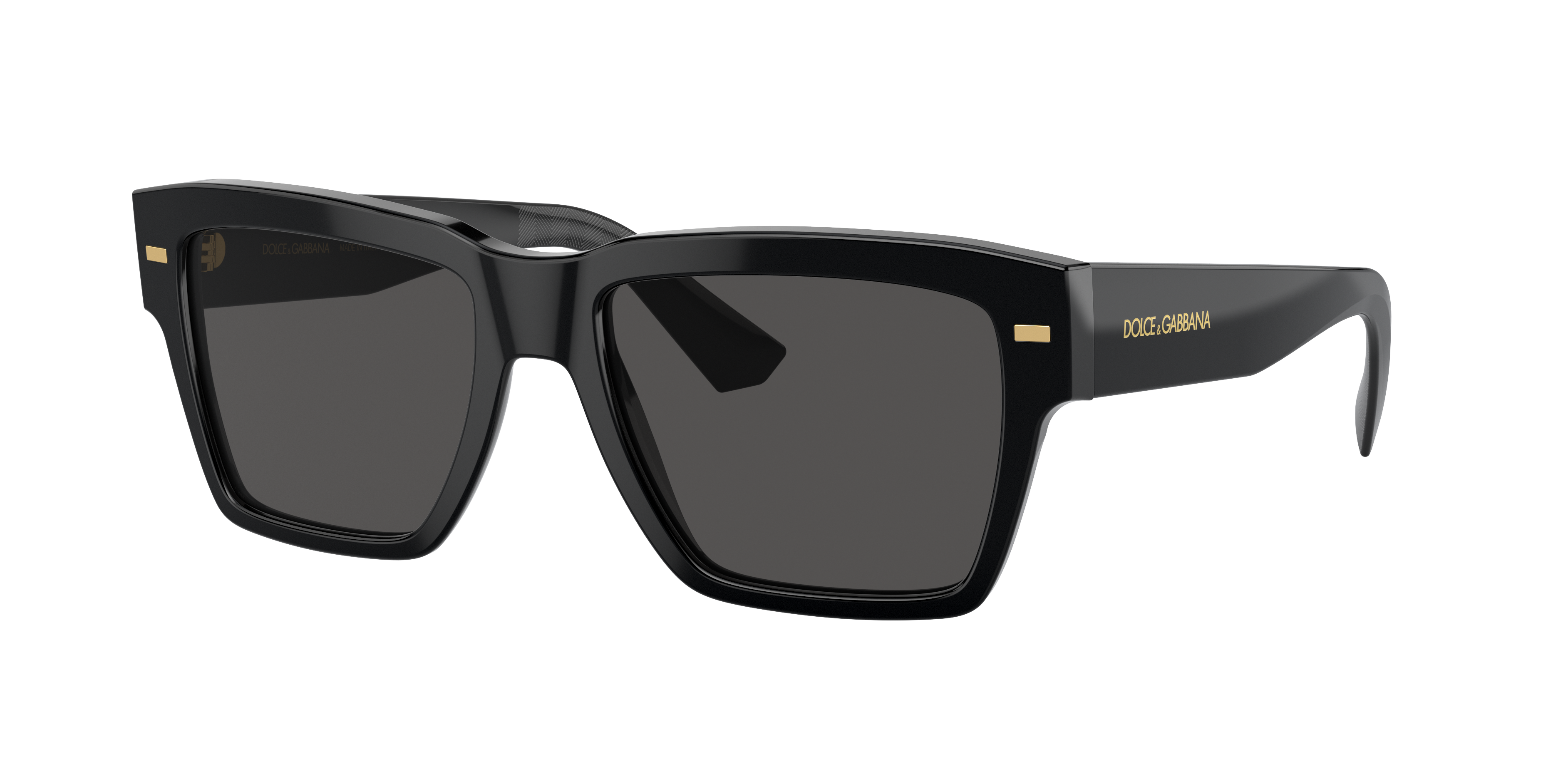 Dolce&Gabbana Man Sunglass DG4431 -  Frame color: Black, Lens color: Dark Grey