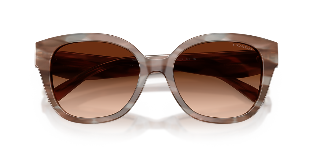Coach HC8438U CBY94 XL (56 - 19) with Brown lenses and Brown  display picture 2