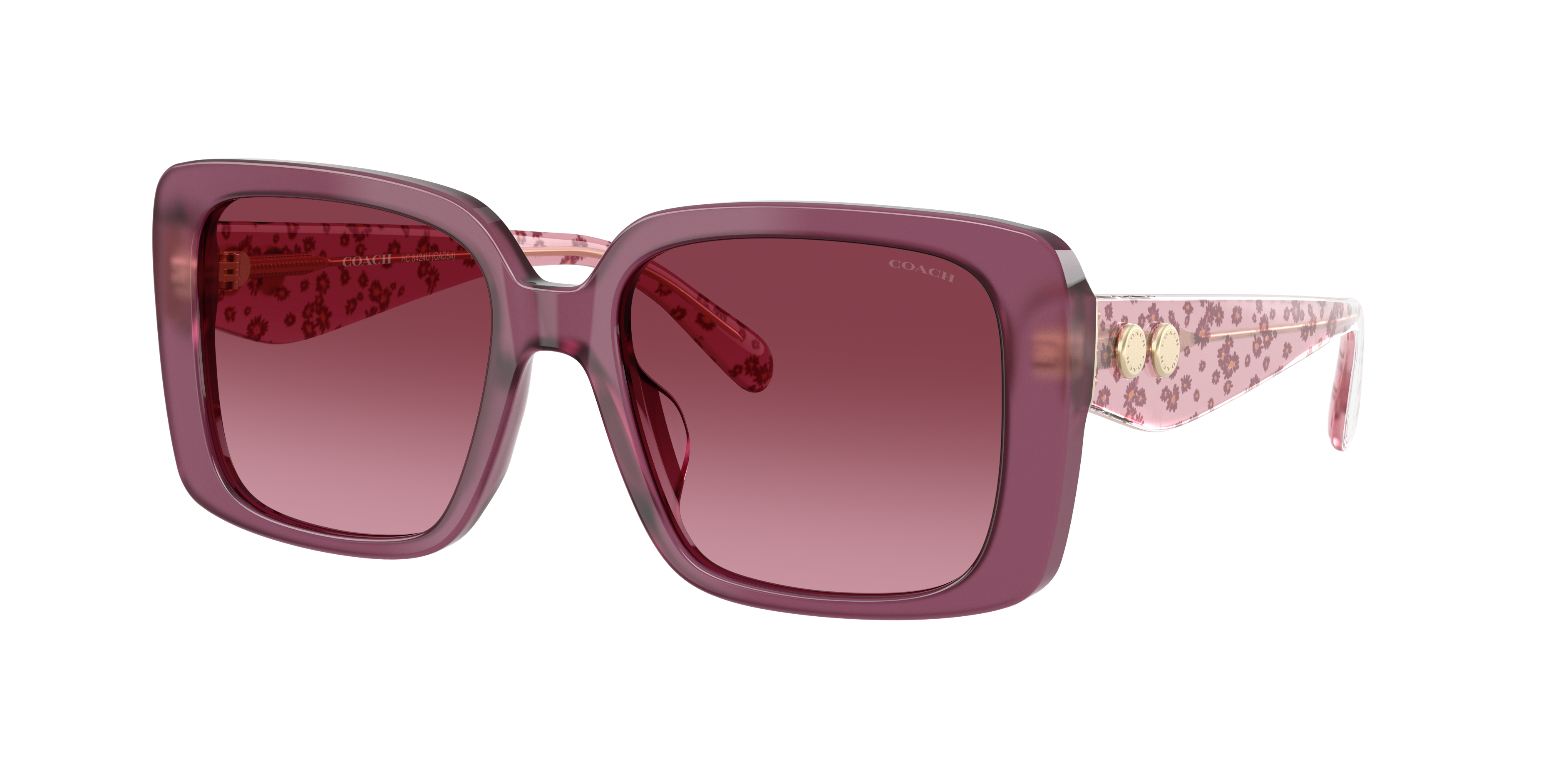 Coach CAD54 M (54 - 18) with Violet lenses and Violet frame
