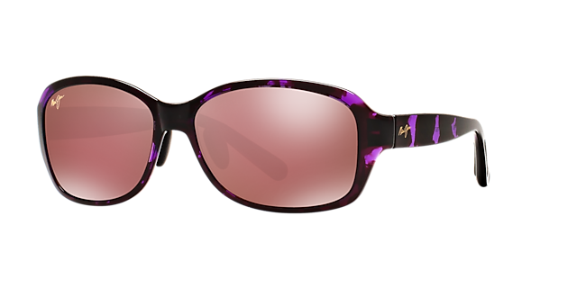Maui Jim 433 Koki Beach 56 Maui Rose® Polarized & Tortoise Purple 