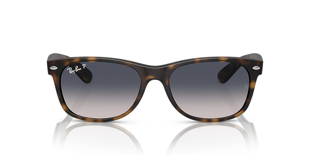Ray-Ban New Wayfarer Classic M (55 - 18) with Blue lenses and