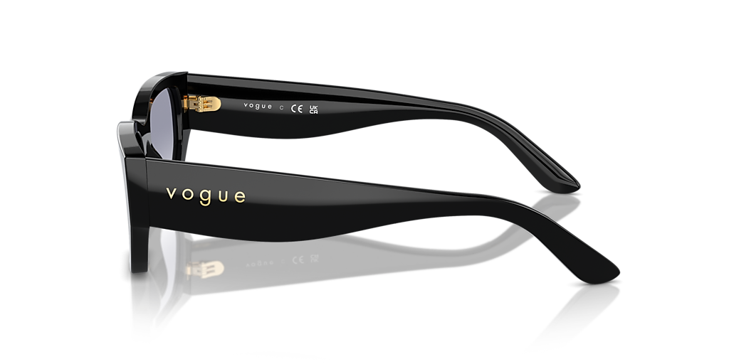 Vogue Eyewear VO5586S M (53 - 19) with Blue lenses and Black  display picture 1