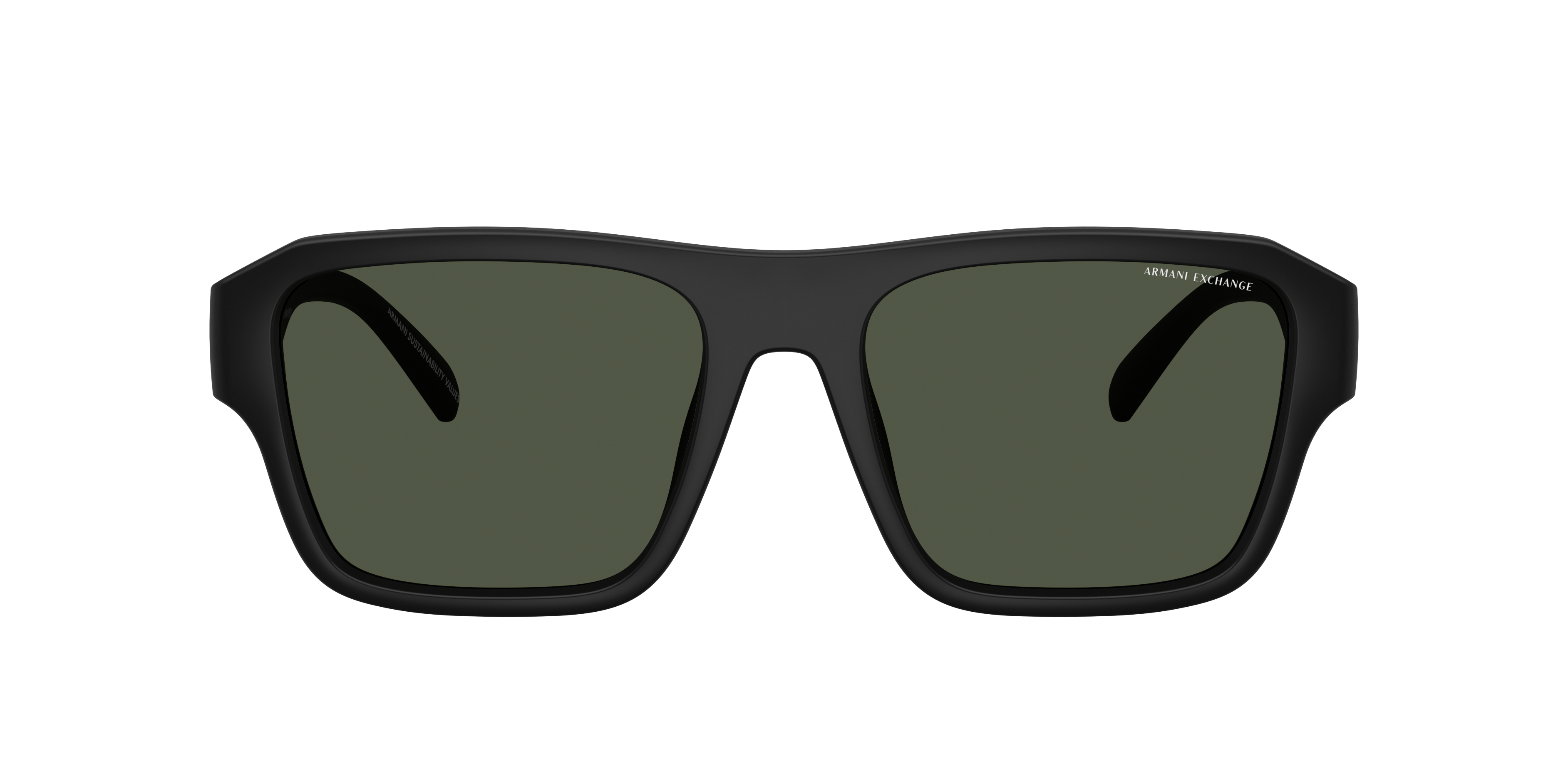 Armani Exchange Man Sunglasses Ax4154su In Polar Green