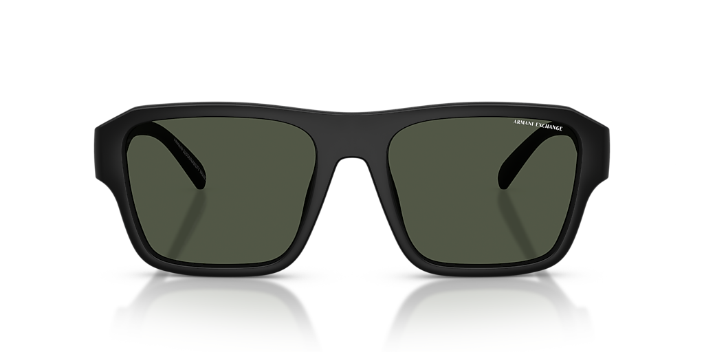 ARMANI EXCHANGE AX4154SU Matte Black - Men Sunglasses, Dark Grey Lens