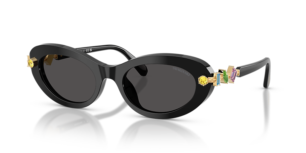 Swarovski SK6042 XXL (53 - 20) with Grey lenses and Black frame